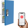 Metal 48 Keys Key Lock Box Wall Mount U539