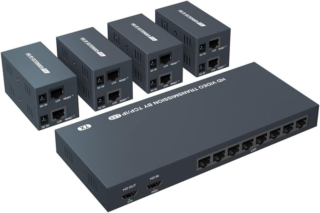HDMI Extender Splitter 1x7 1080P 50m K65179