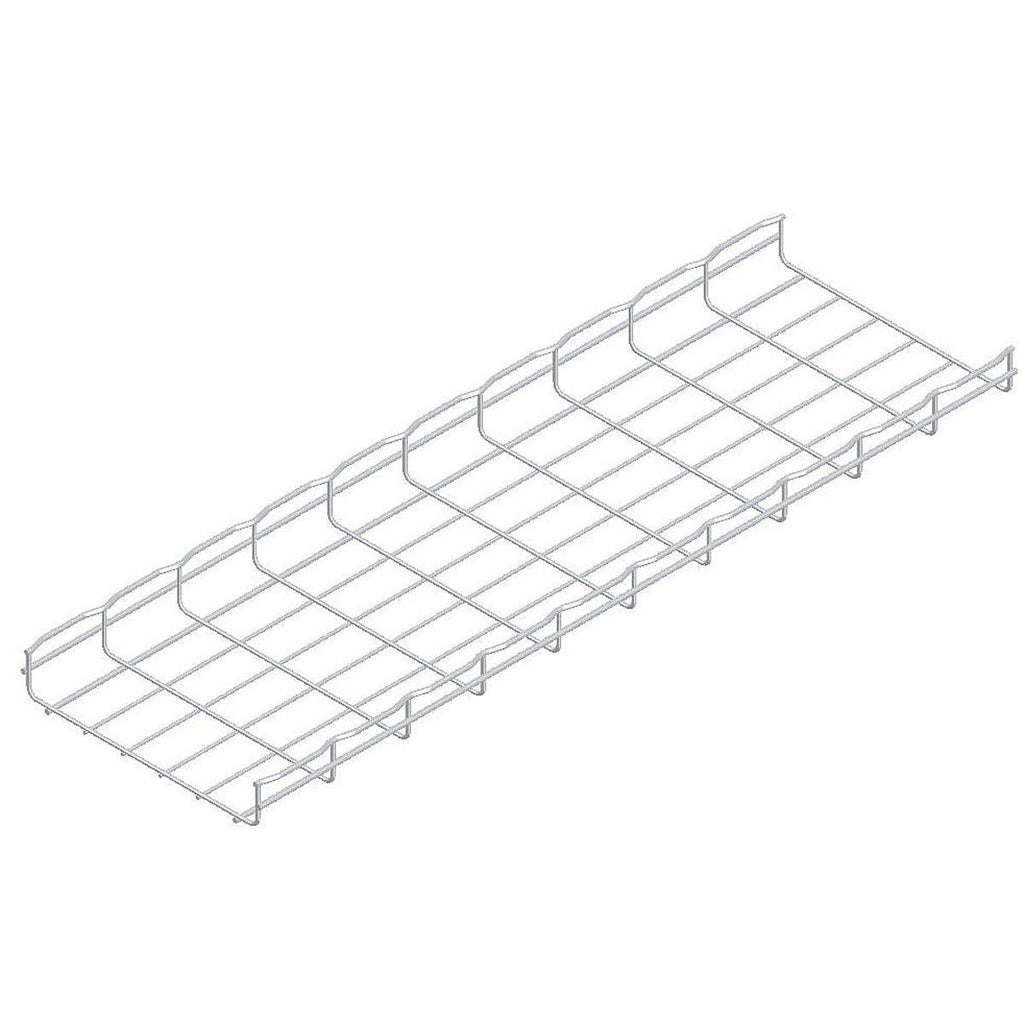 Wire Mesh Cable Tray 12x2In 10 ft Q94170