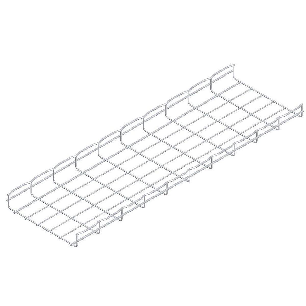 Wire Mesh Cable Tray 12x2In 10 ft Q94170