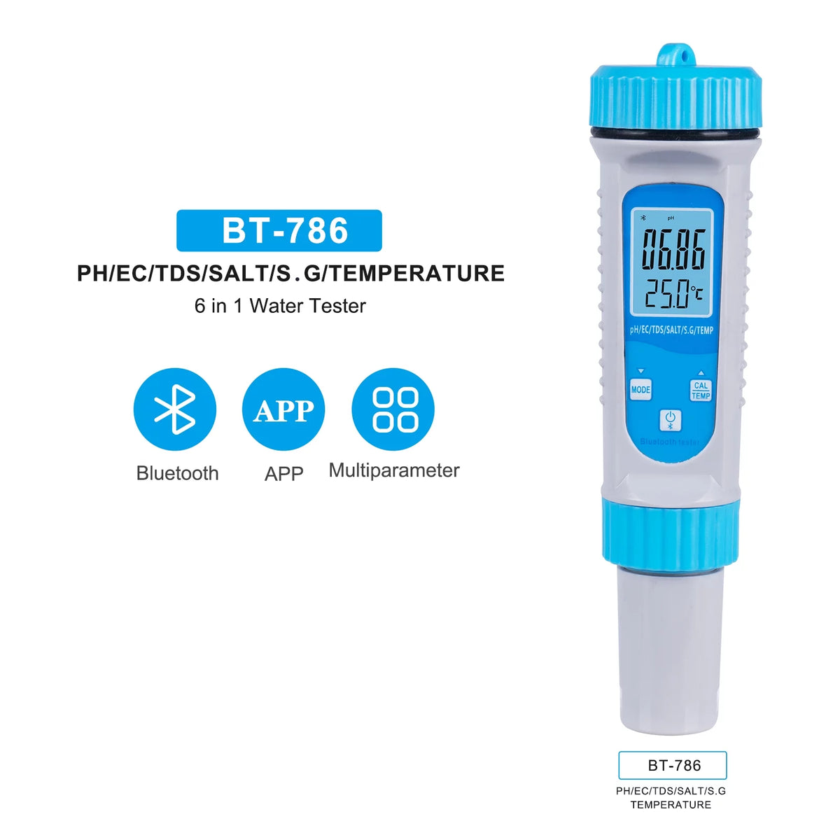 6 in 1 Pool Water Tester L23584