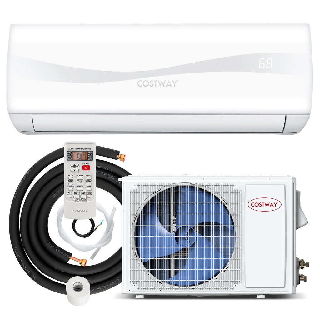 12000 BTU Mini Split Air Conditioner & Heater Ductless 17 SEER2 R2535