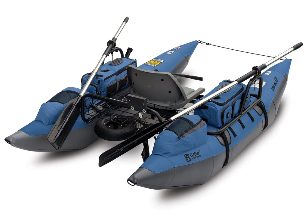 Pontoon Boat with Swivel Seat X634057