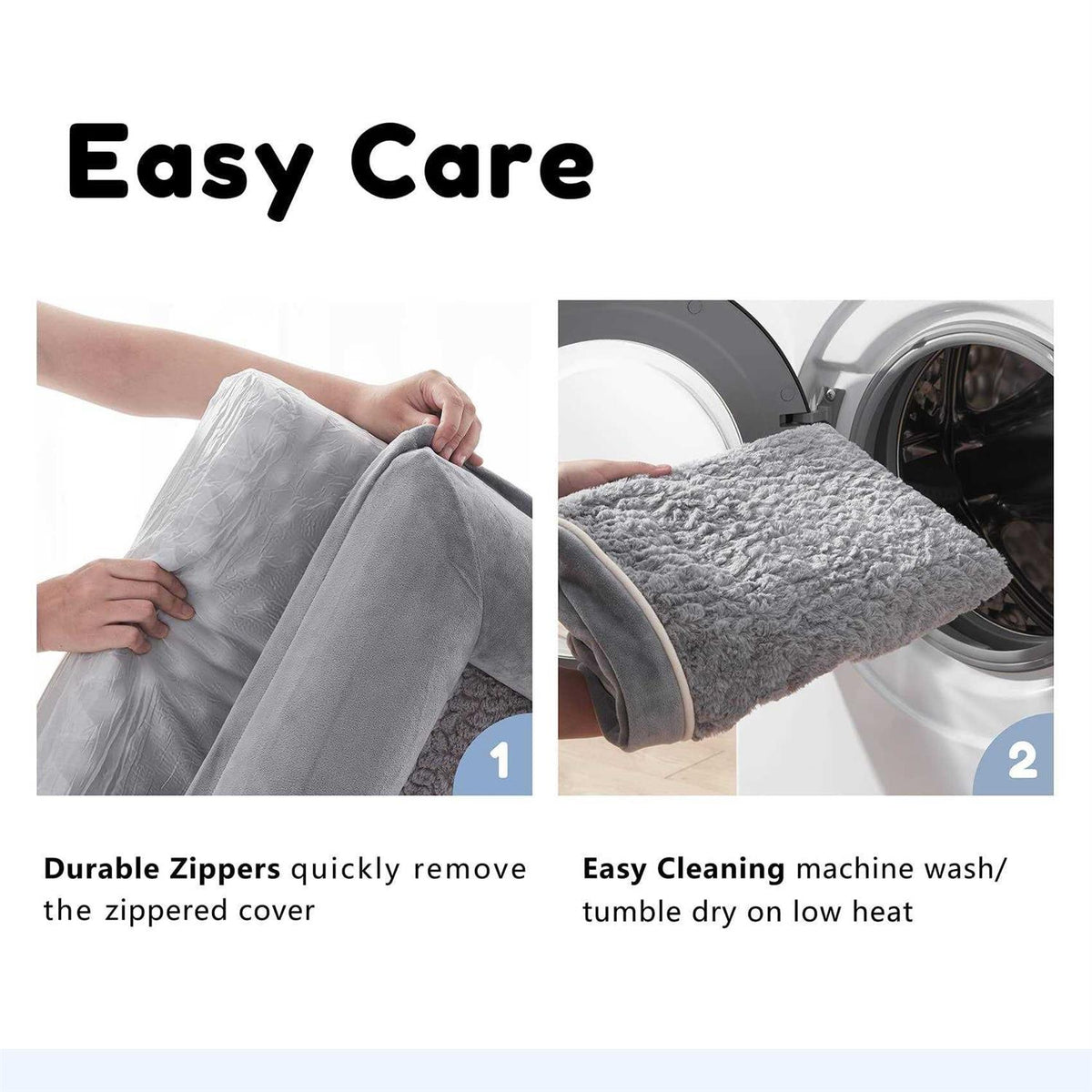 Orthopedic Foam Dog Bed with Waterproof Lining F808
