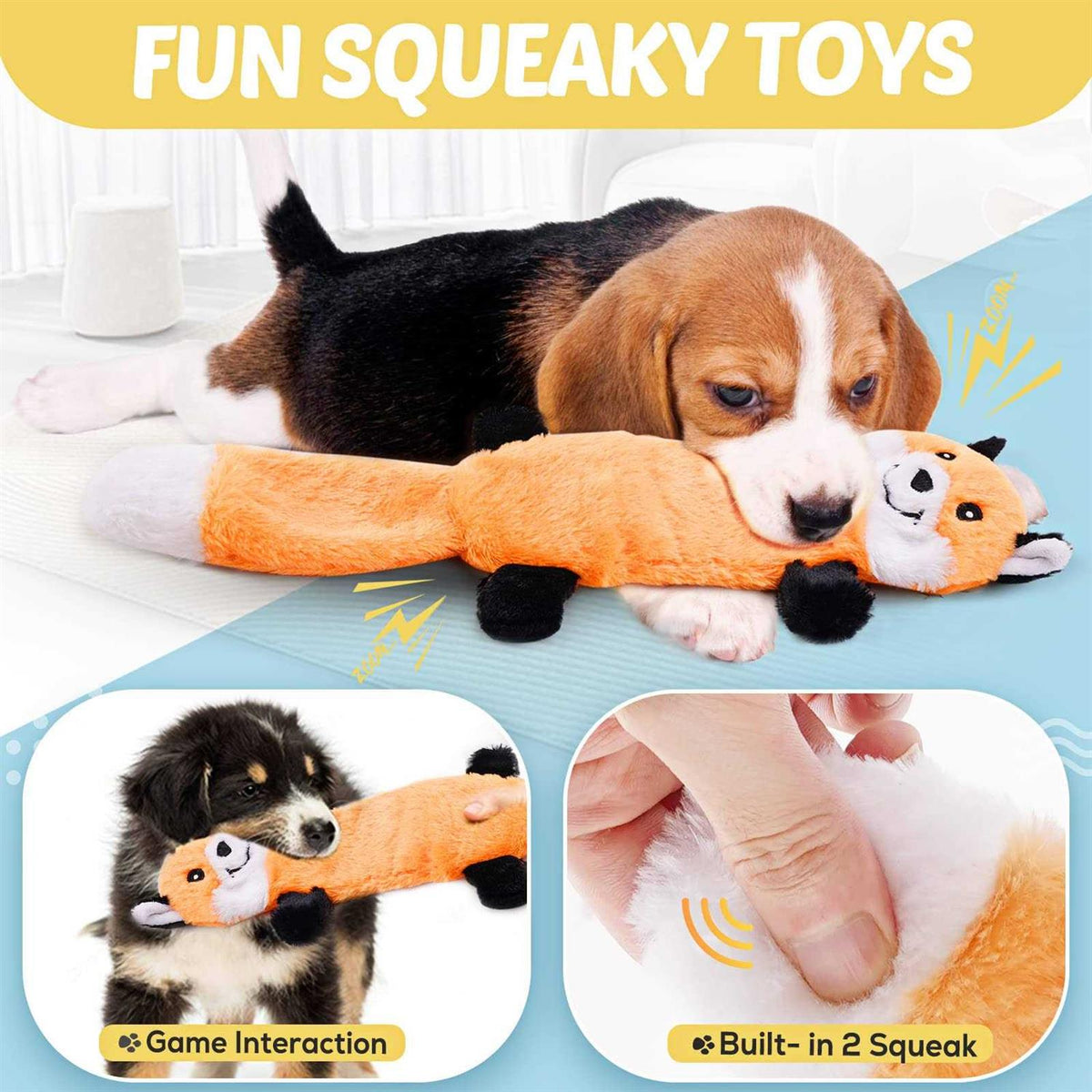 21 Pack Small Dog Chew Toys with Rope Toys K677