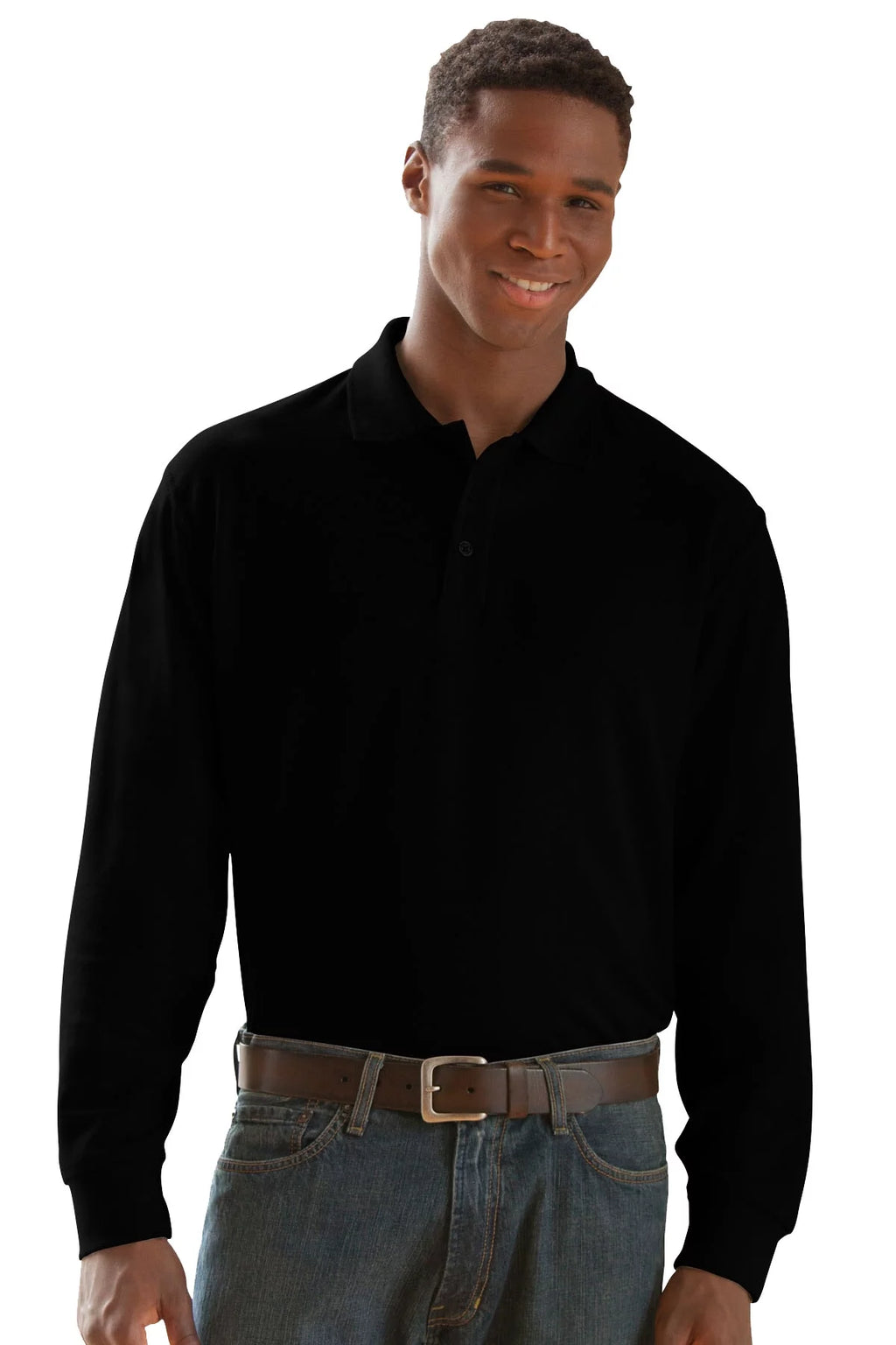 Long Sleeve Pique Polo J359500