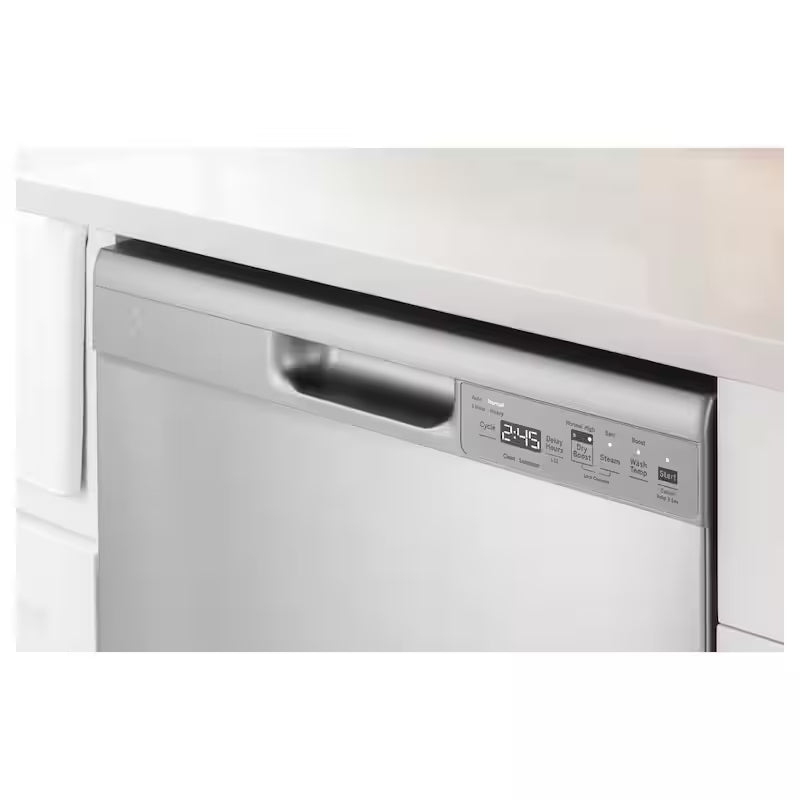 Black 24 in. Built-In Tall Tub Dishwasher W2165