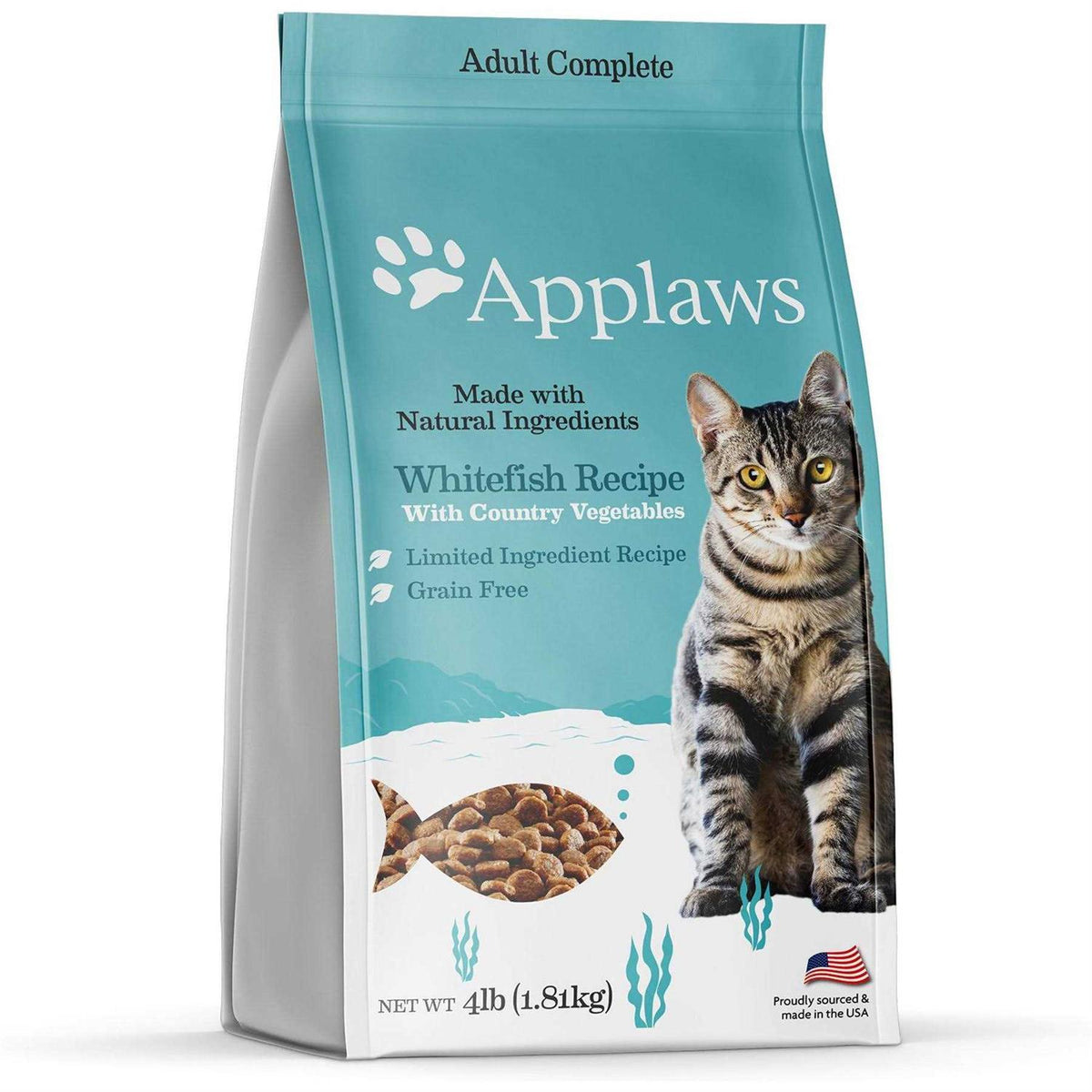 Grain Free Whitefish Dry Cat Food B936