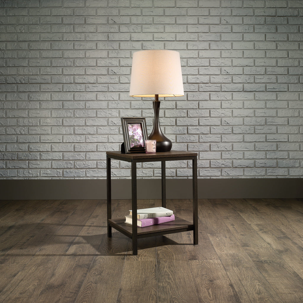 Smoked Oak Finish Side Table K960526