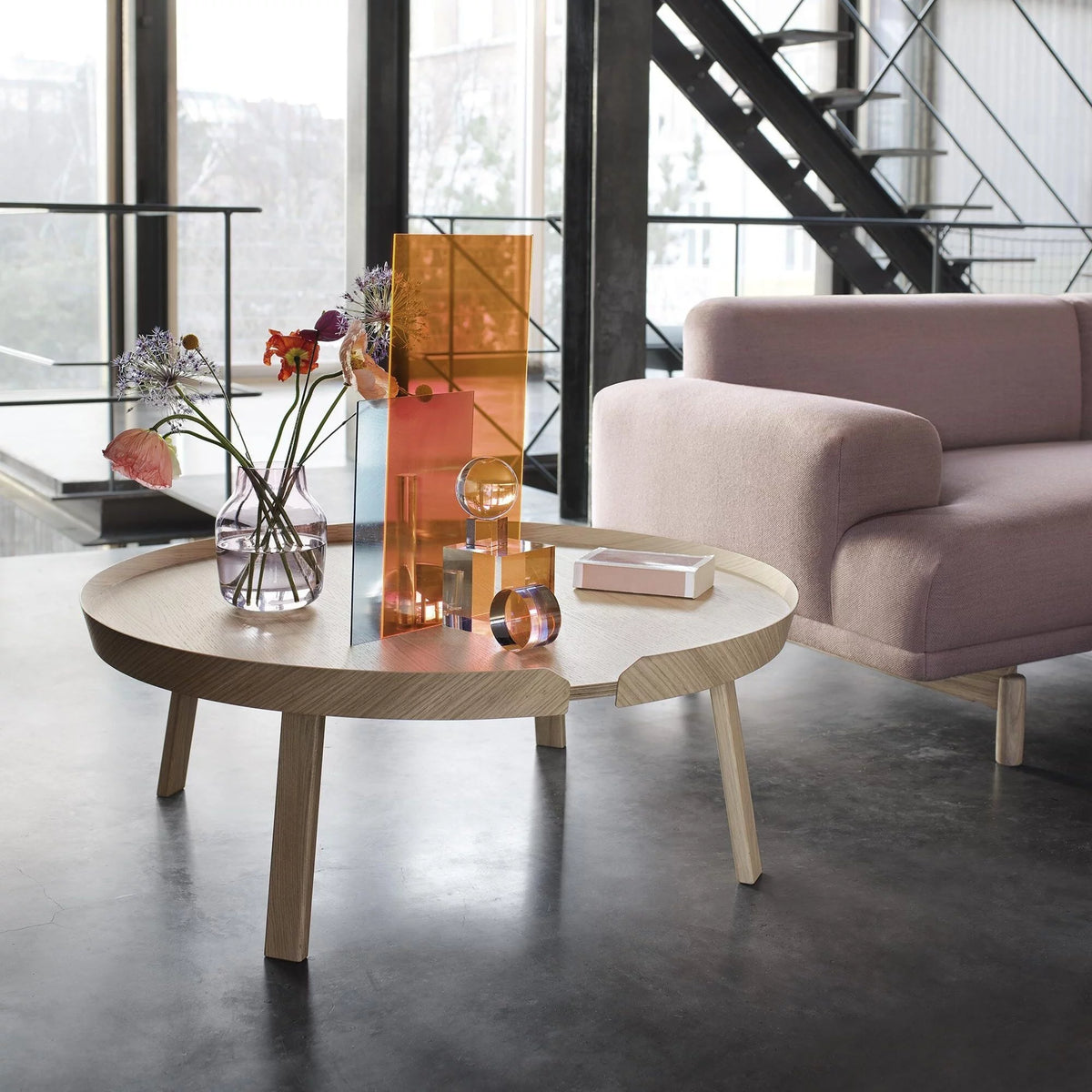 Black Wooden Coffee Table W693