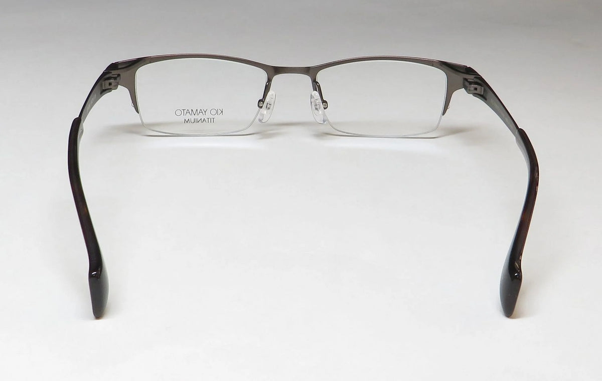 Titanium Half-Rim Eyeglass Frame E6313