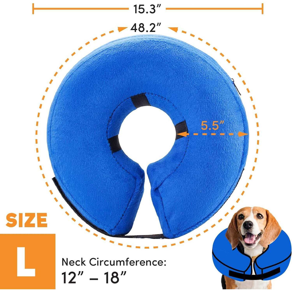 Inflatable Soft Pet Recovery Collar N9230