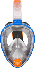 Blue Full-Face Snorkeling Mask D101