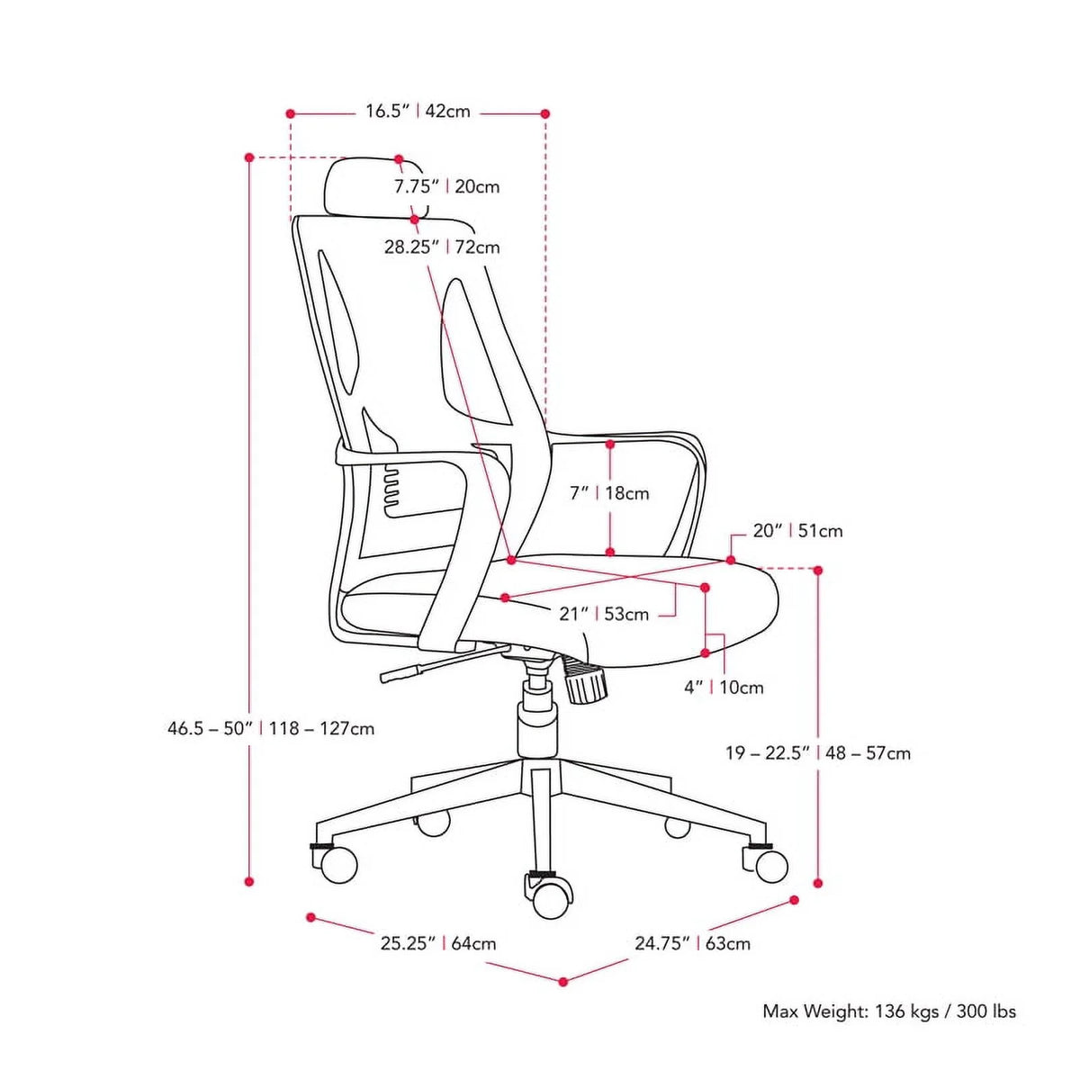 Teal Blue and Black Fabric Mesh Back Office Chair J26013