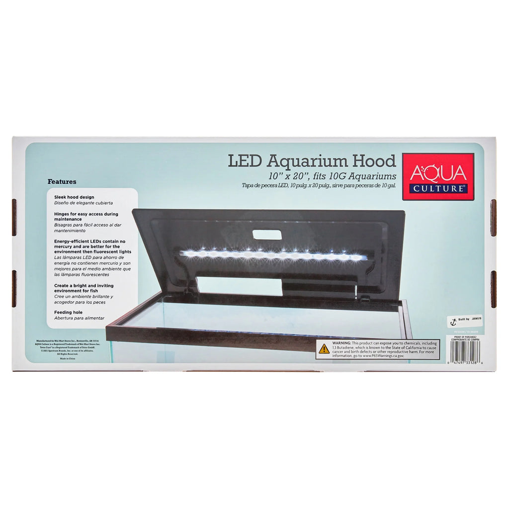 10 Gallon Fish Tank Hood E534737