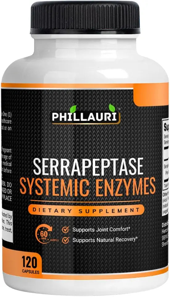 Serrapeptase Systemic Enzymes Supplement Pack of 1 B359