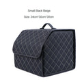 Leather Folding Car Trunk Organizer O232