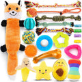 21 Pack Small Dog Chew Toys with Rope Toys K677