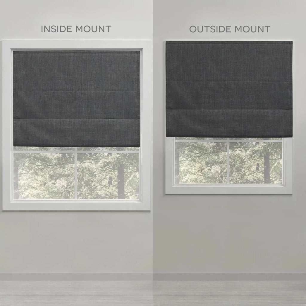 Sage 27"x 64" Blackout Roman Shade O4739