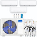 33,000 BTU 3 Zone Ductless Air Conditioner and Heat Pump F670