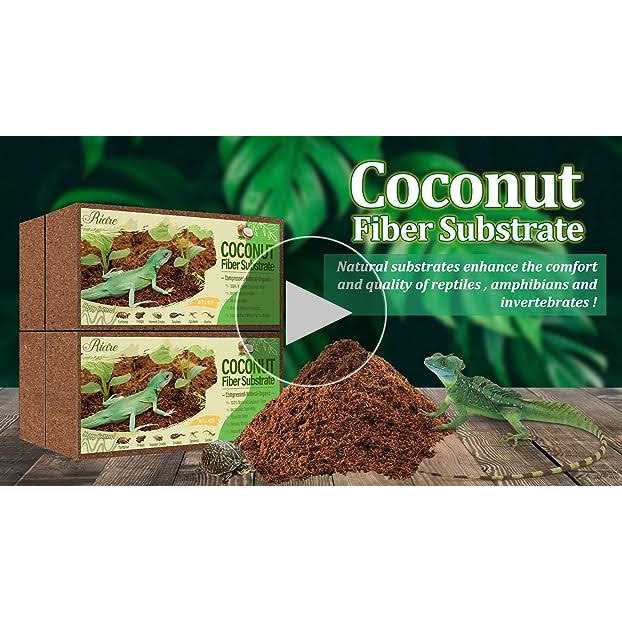 Natural Coconut Fiber Reptile Terrarium Bedding X77536