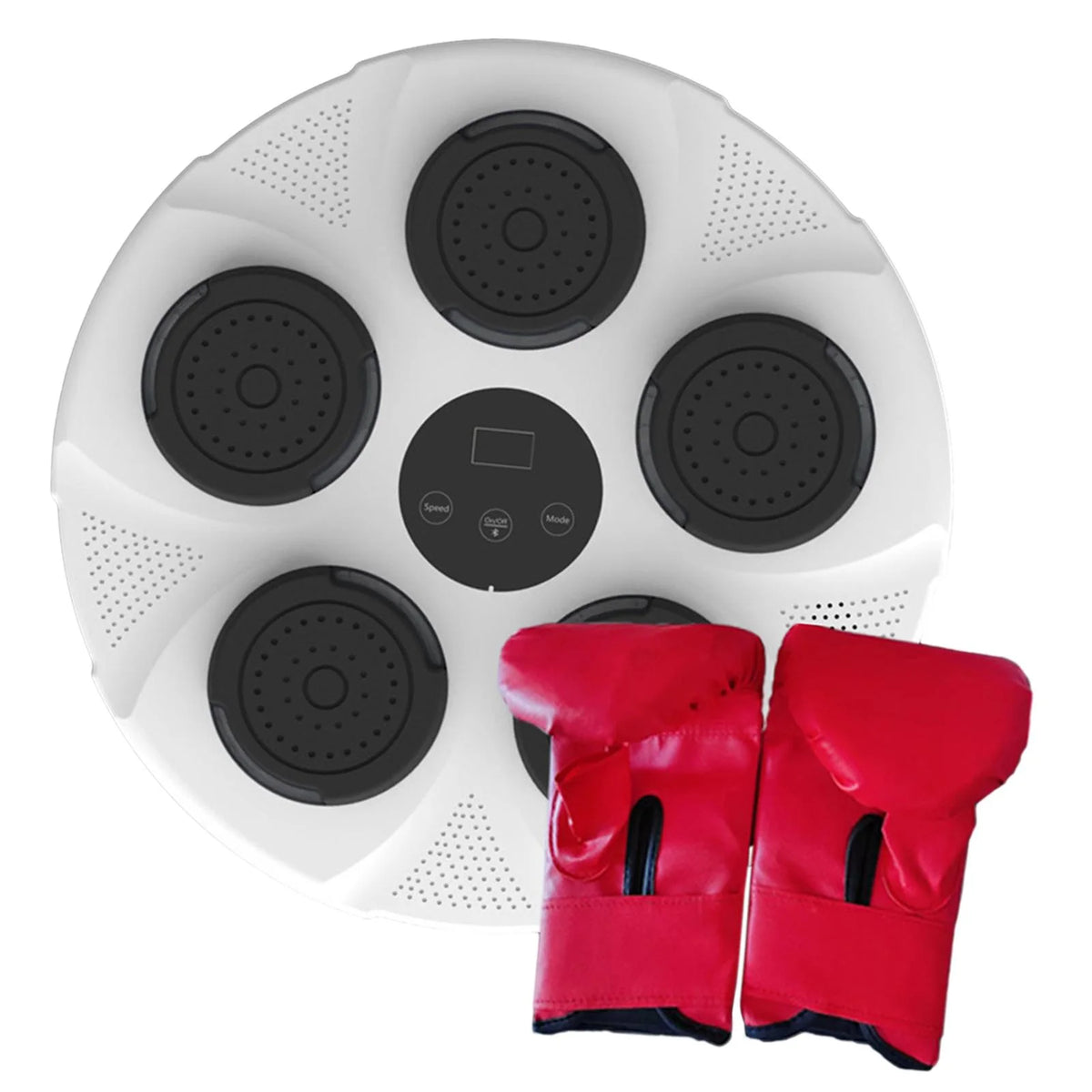 Music Boxing Machine Wall Target RGB Light Boxing Trainer White Q507