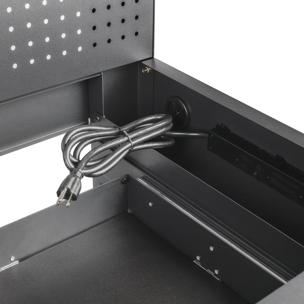 45-in Steel Multipurpose Workbench with LED Light & Power Strip I175
