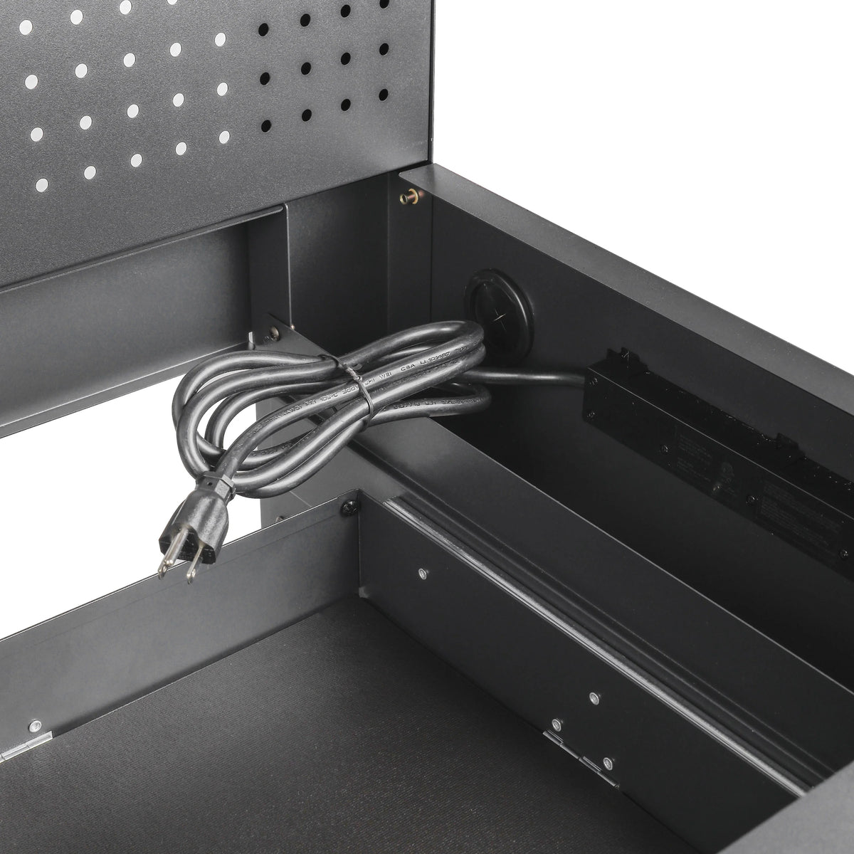 45-in Steel Multipurpose Workbench with LED Light & Power Strip I175