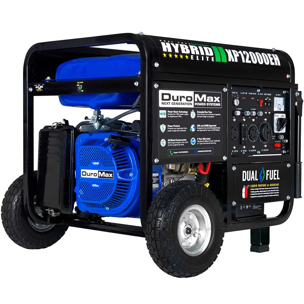 12,000 Watt Dual Fuel Portable Generator X4038