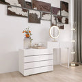 White 6 Drawer Dresser B211