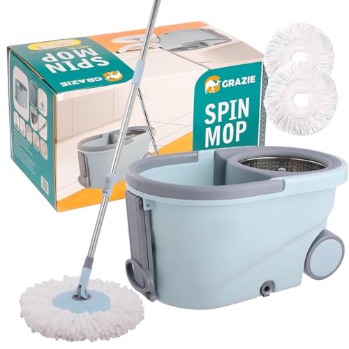 Spin Mop and Bucket with Wringer Q4999