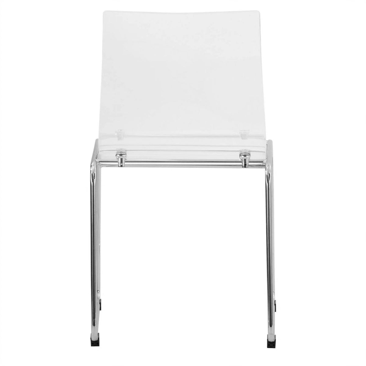 Clear Acrylic Dining Side Chair Set of 2 A635314