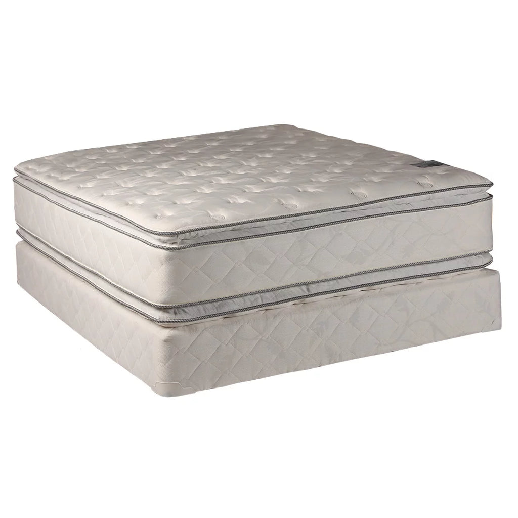 King Size PillowTop Mattress Set with Mattress Cover Protector N662