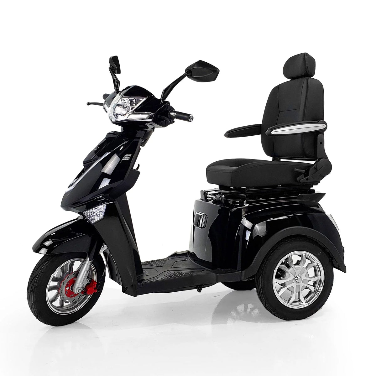 3 Wheel Mobility Scooter 300 lb. Weight Capacity Red L2545