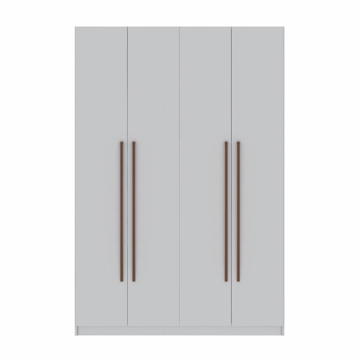 White Wood Wardrobe Armoire Closet S864