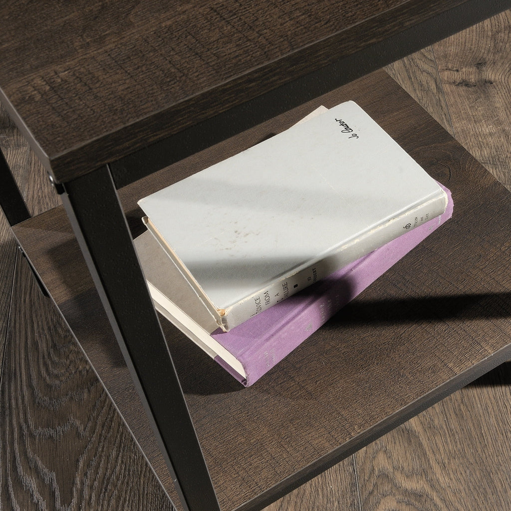 Smoked Oak Finish Side Table K960526