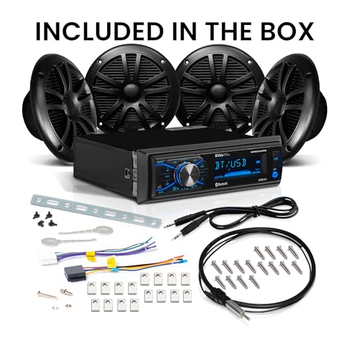 Bluetooth Car Stereo Receiver with USB Port and Detachable Front Panel K624748