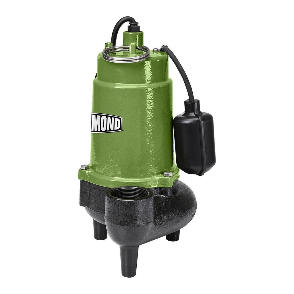 3/4 HP Submersible Sewage Pump with Tether Switch U134715