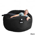 6-Foot MicroSuede and Foam Bean Bag K3213