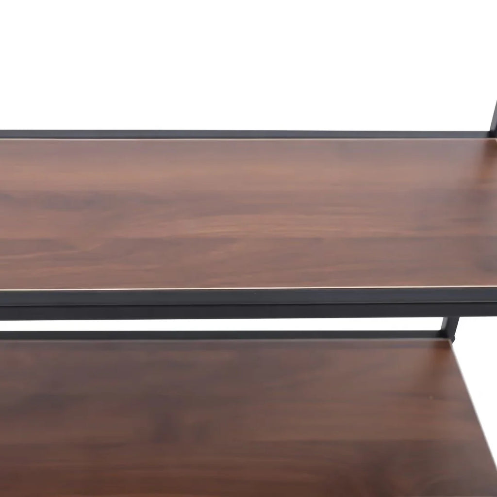 2-Tier Wooden Desktop Bookshelf V979