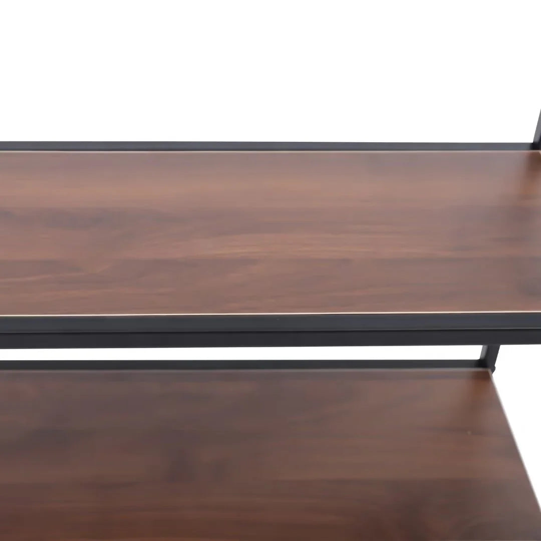 2-Tier Wooden Desktop Bookshelf V979