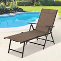 Gray Set of 2 Textile Outdoor Chaise Lounge R382699