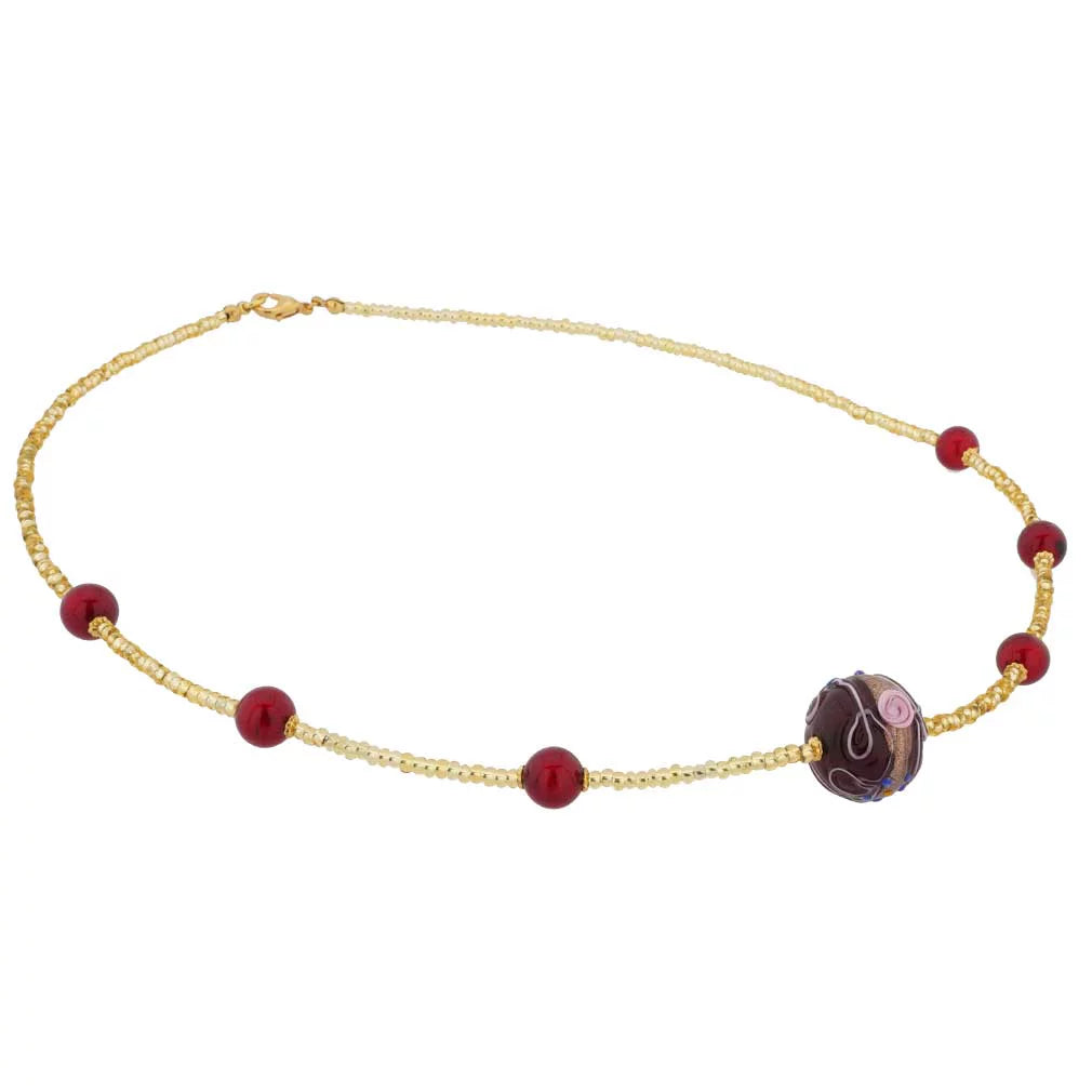 Murano Glass Necklace L64082