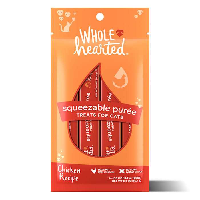 Chicken Recipe Squeezable Cat Treats Z580525