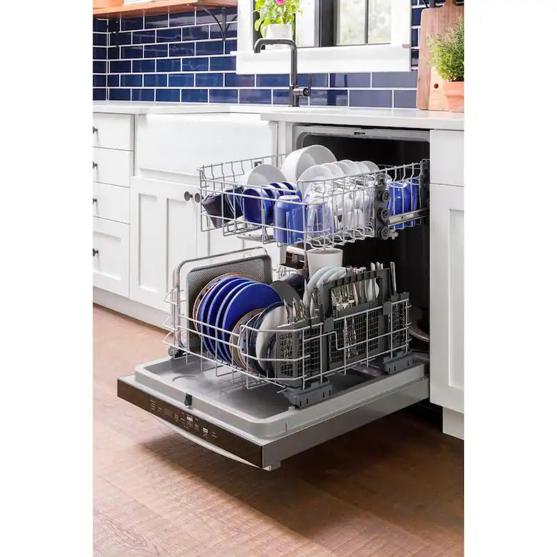 Black 24 in. Built-In Tall Tub Dishwasher W2165