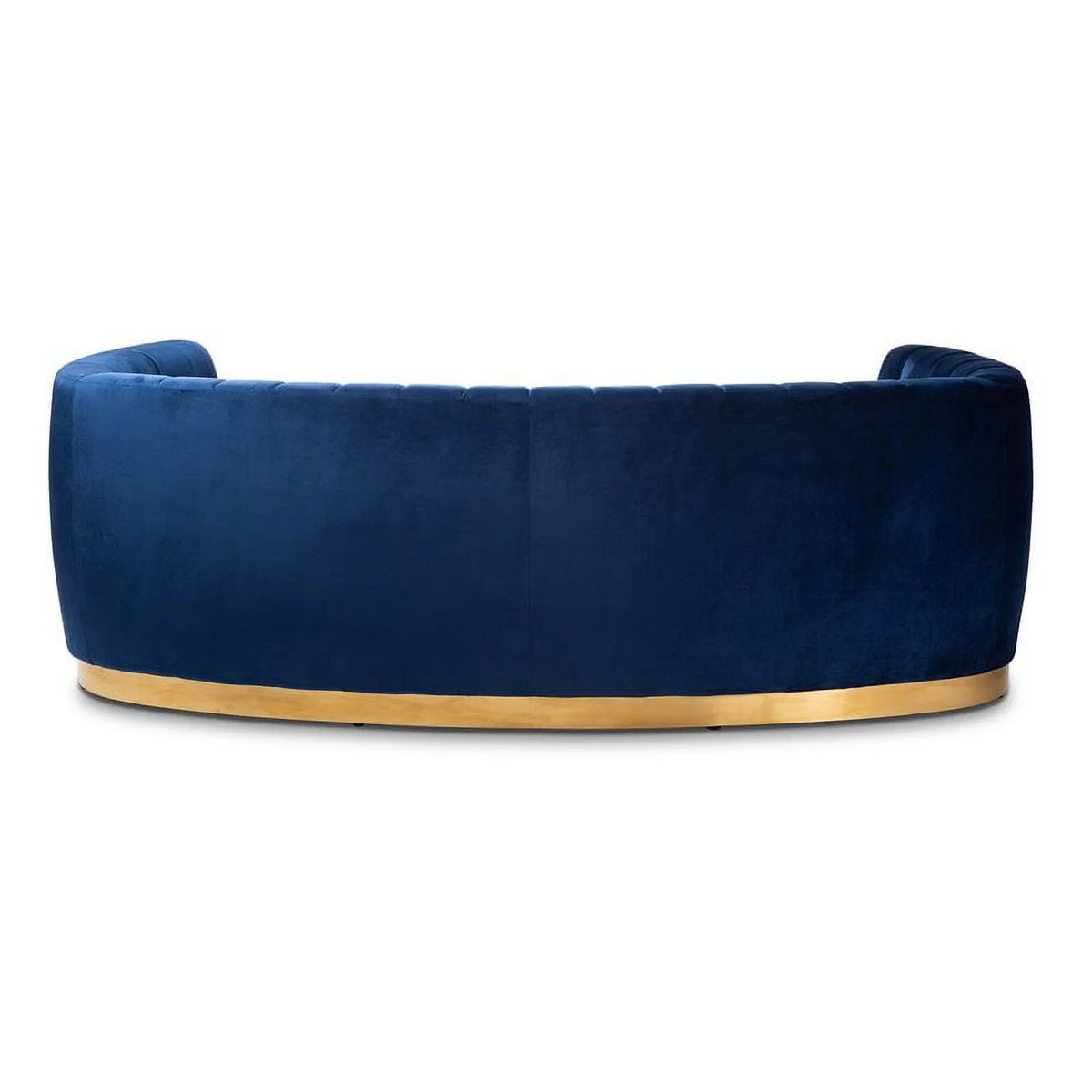 Mid-Century Velvet Upholstered Sofa O6243