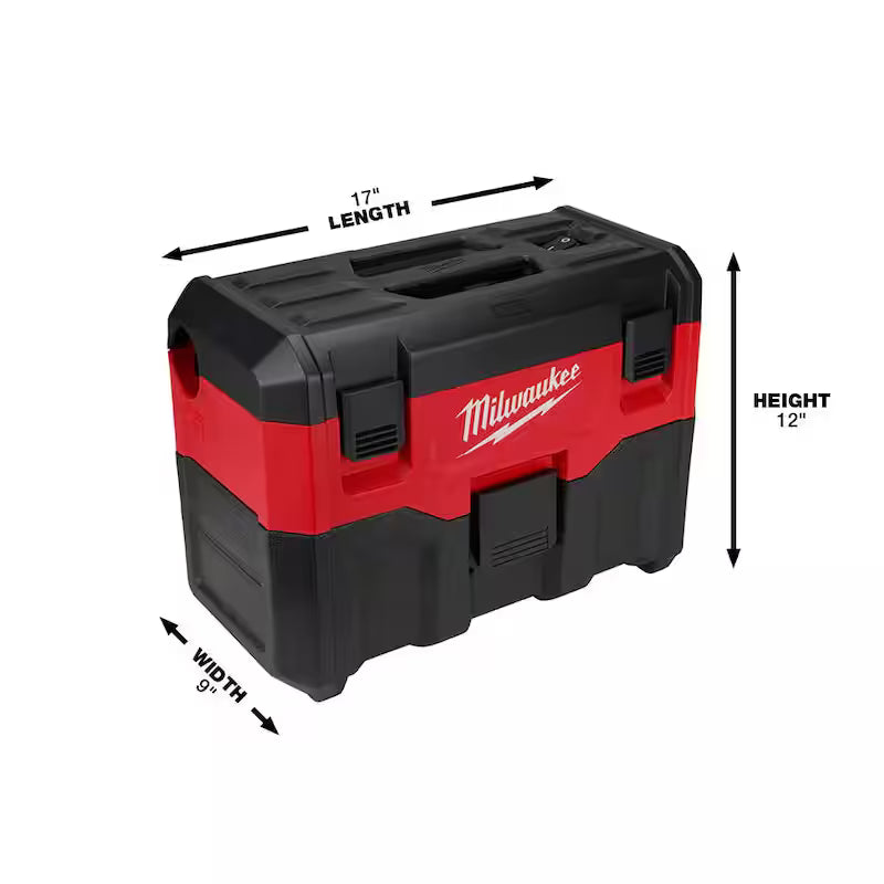 18-Volt 2 Gal. Cordless Wet/Dry Vacuum with Brush and Crevice Kit N605093
