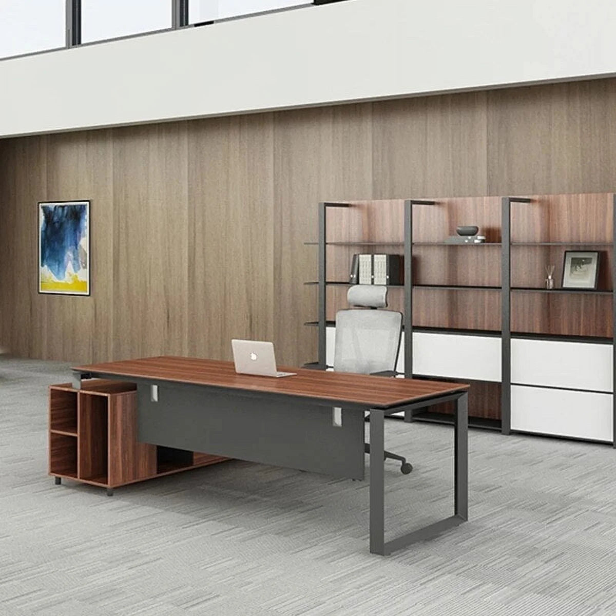 Modern Wooden Executive Office Desk P224
