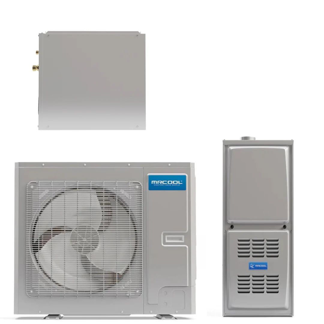 2-3 Ton Central Air Conditioner and 80% AFUE Gas Furnace Split System R1288
