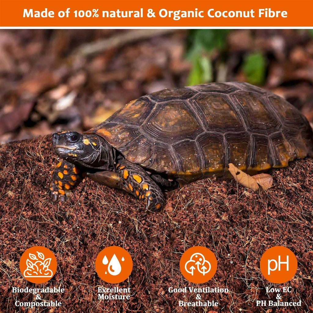 Natural Coconut Fiber Reptile Terrarium Bedding X77536